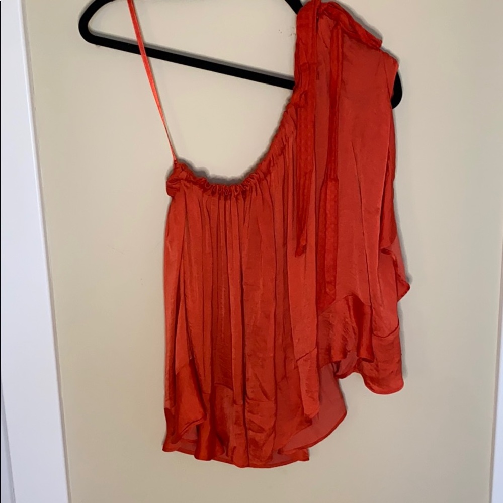 Free People Silky one-shoulder top